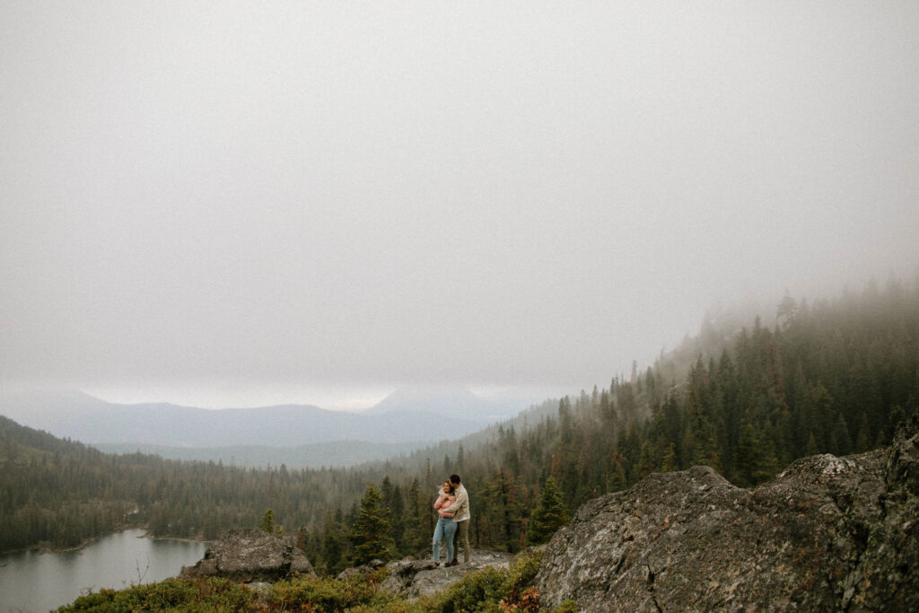 Romantic engagement session in Northern California 
