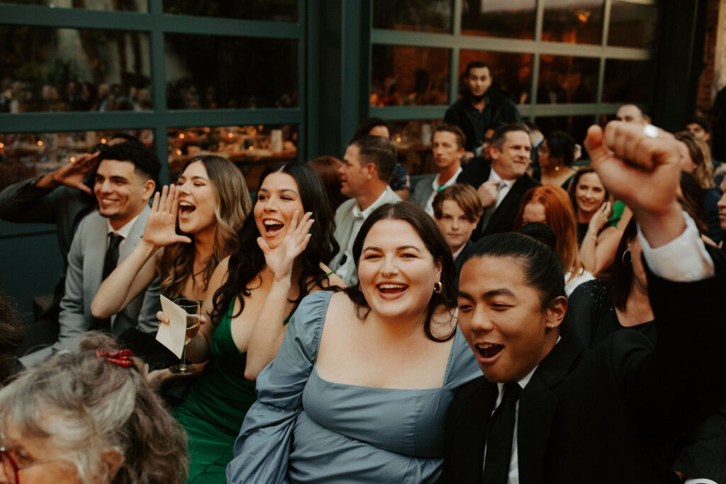 Millwick wedding ceremony in downtown LA captured by Taylor Mccutchan - Los Angeles wedding photographer.