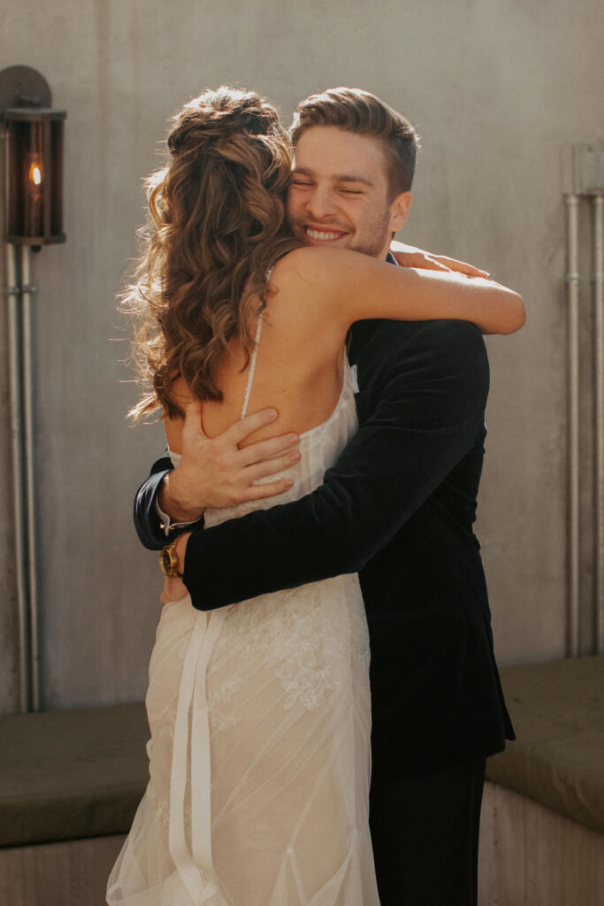 from Millwick wedding in downtown LA captured by Taylor Mccutchan - Los Angeles wedding photographer.