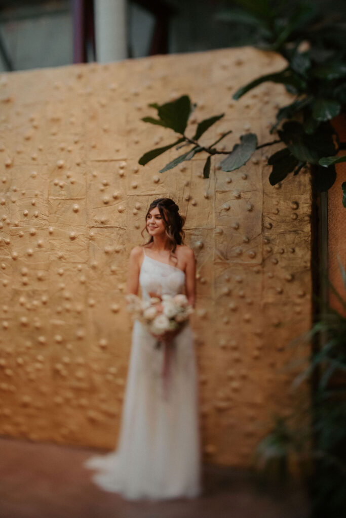 Bridal portraits from Millwick wedding in downtown LA captured by Taylor Mccutchan - Los Angeles wedding photographer.