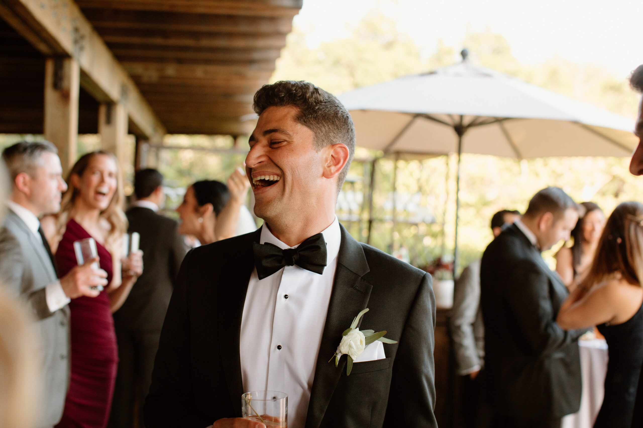 candid wedding reception photography of a California wedding day