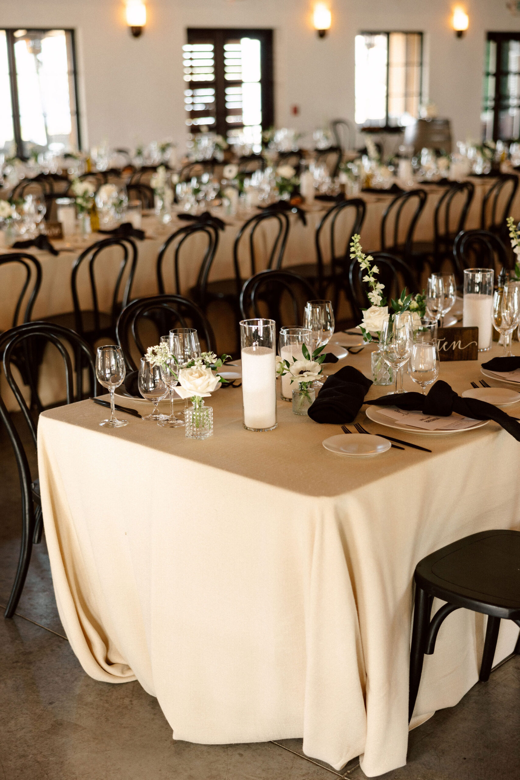 beautiful details of a stunning California winery wedding