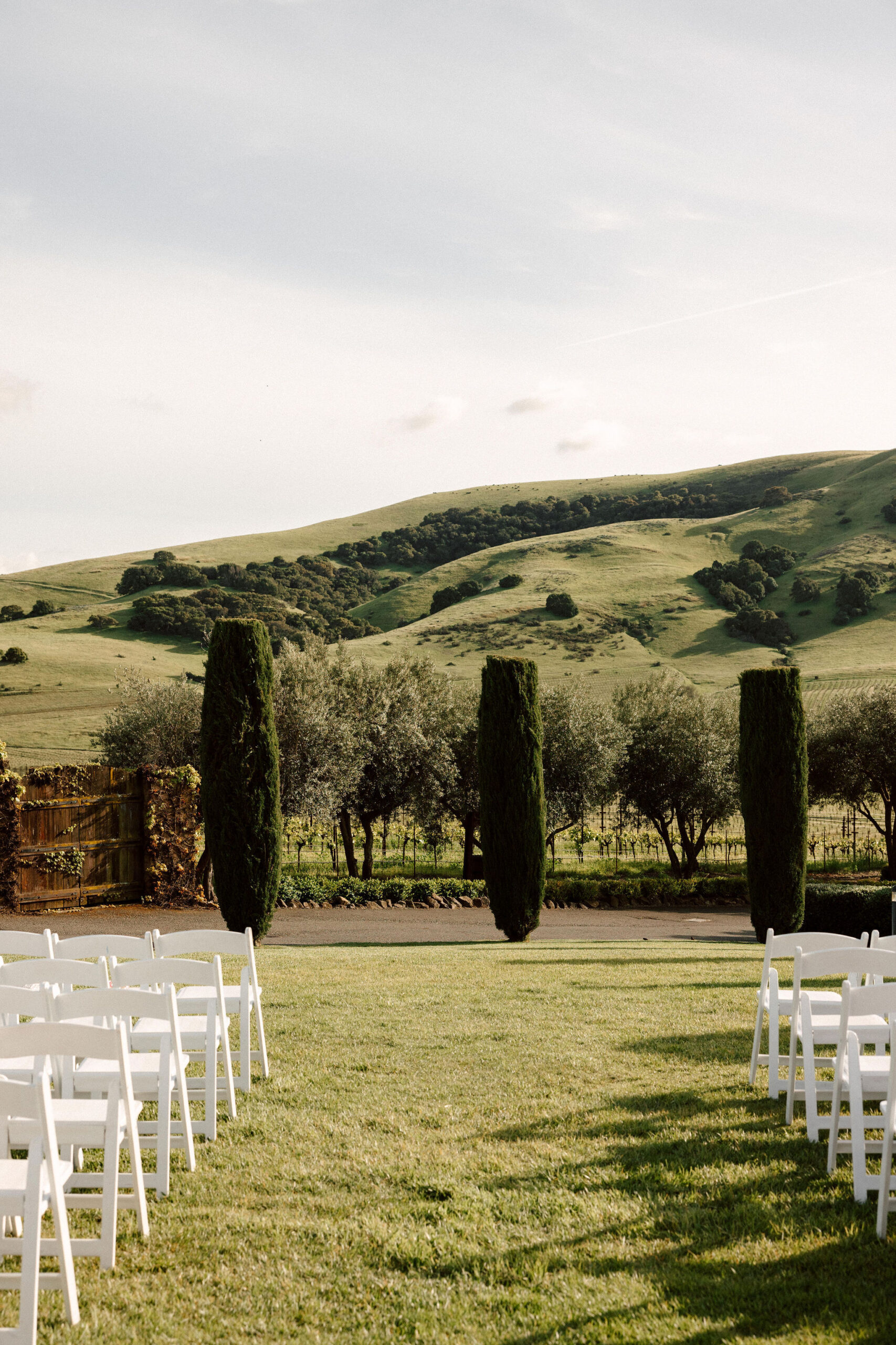 stunning California winery wedding venue