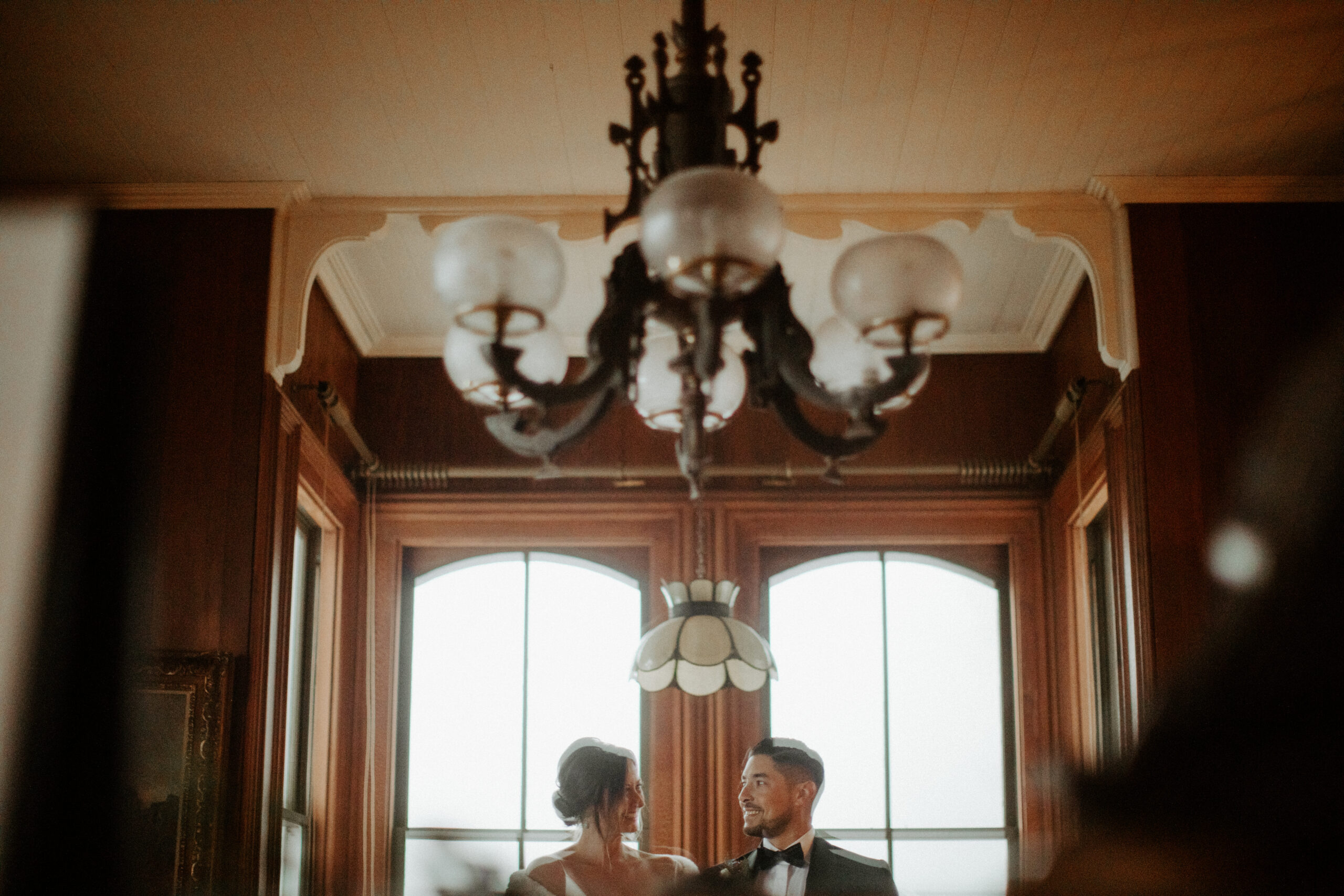 stunning bride and groom pose together after their dreamy Bay Area wedding day