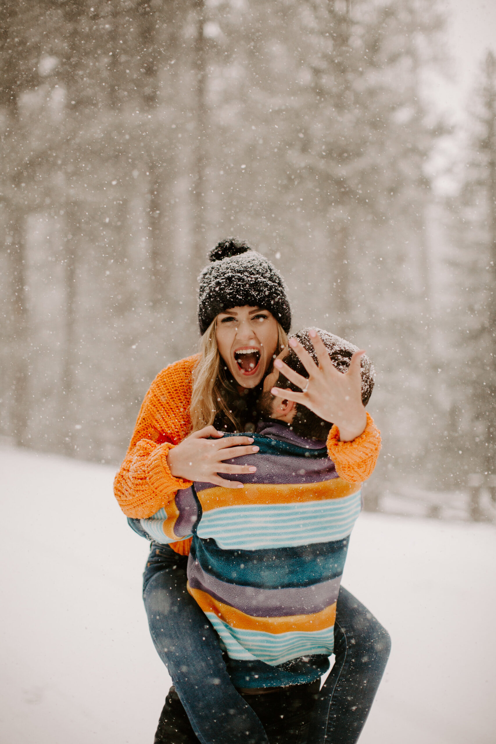 How to plan everything about your adventure mountain engagement photoshoot