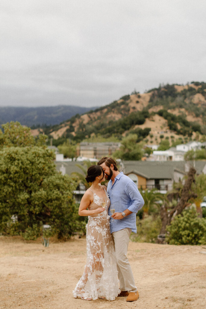 candid engagement photoshoot in California