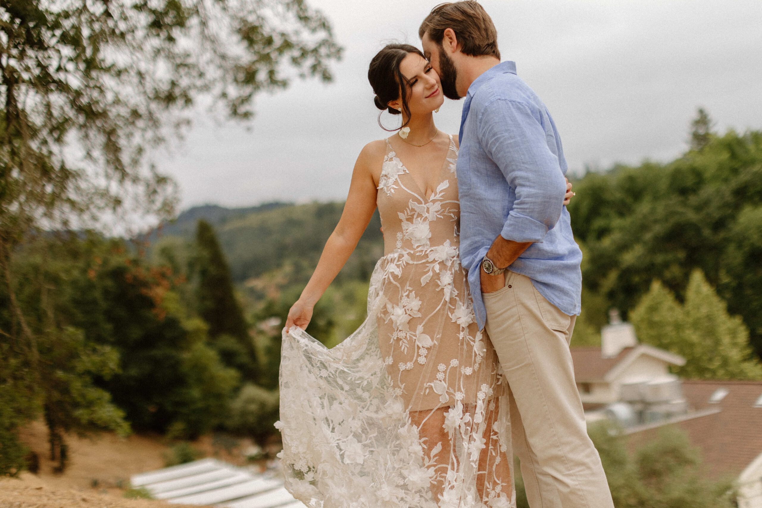 candid engagement photoshoot in California