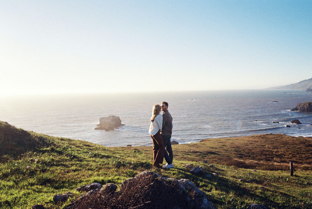 candid engagement photoshoot in California