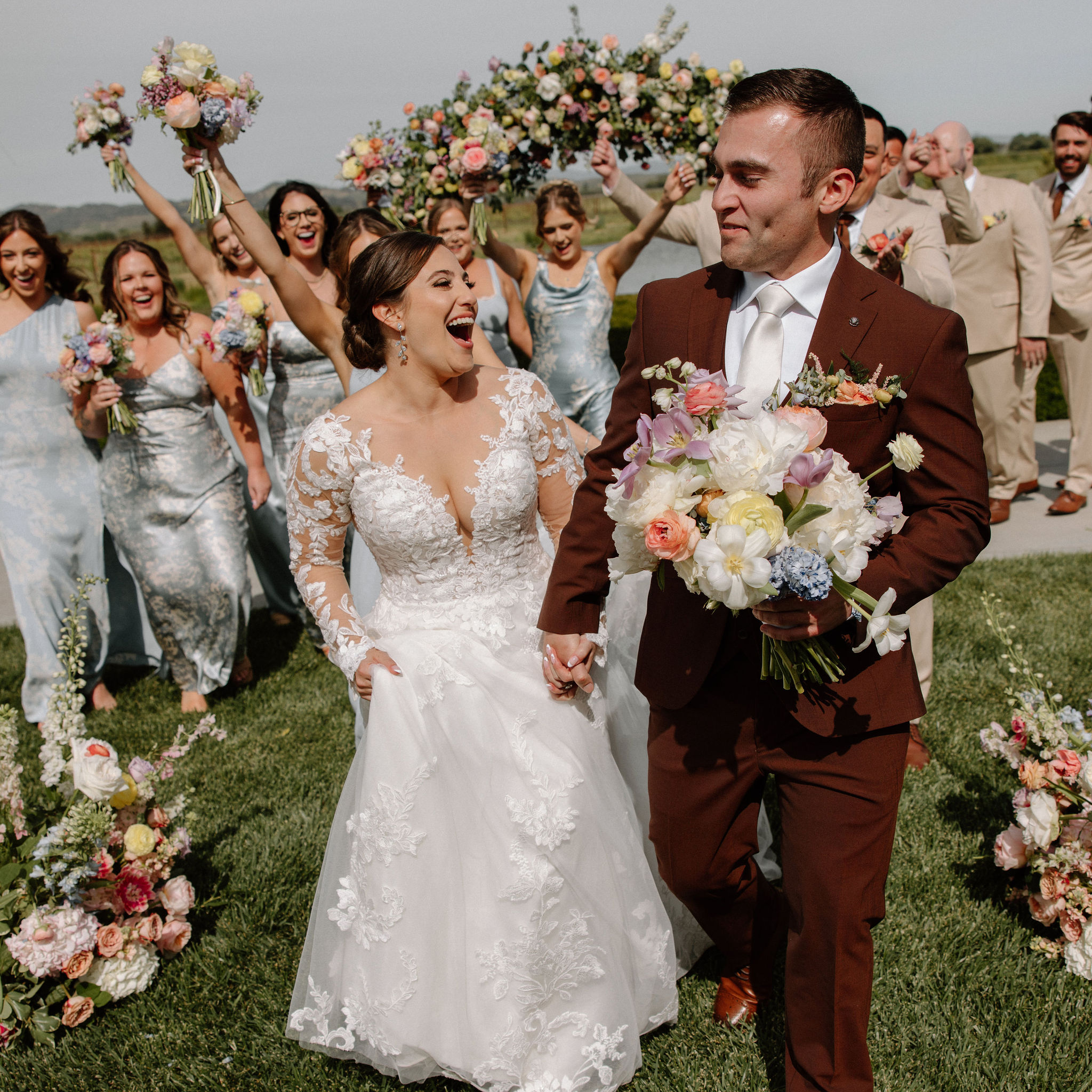 stunning documentary style wedding photography from a perfect Sonoma county winery wedding day